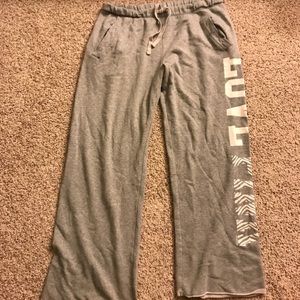 Pink boyfriend sweatpants